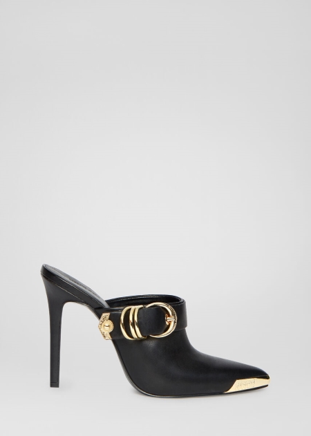 Versace Belt Detail Mules Skor Dam - 349185QGK